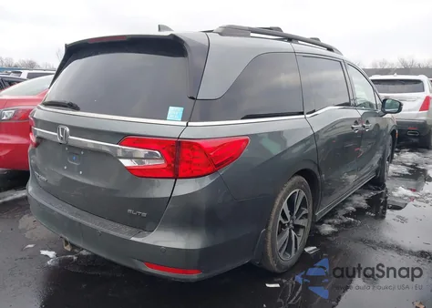 2018 Honda Odyssey Elite from USA, damaged, VIN 5FNRL6H93JB091725